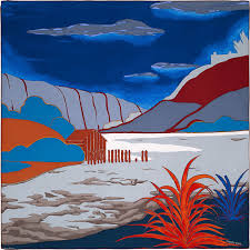 La Maison Des Carres Hermes Au Bout Du Monde Hermes Scarf Hermes Shop Summer Dresses