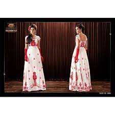 Hr5088 White Stunning New Anushka Sharma Bombay Velvet Gown Anarkali Dresses Hr5088 White Stunning New Anushka Sharma Bombay Velvet Gown Anushka sharma wore a beautiful white anarkali for her appearance at kolkata film festival.