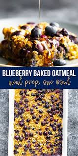 Blueberry Baked Oatmeal Recipe Best Breakfast Recipes Delicious Breakfast Recipes Recipes