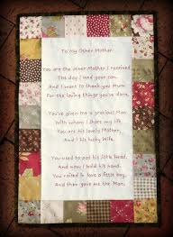Stitching To My Other Mother Tutorial Pattern Other Mothers Mothers Day Crafts Mother In Law Gifts