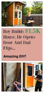 13 Year Old Luke Wanted His Own House So He Built It Himself This Amazing Diy Project Shows You Just What You Could Minimalist Decor Minimalist Home Home Diy