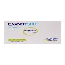 Carnotprim 10 Mg 20 Comprimidos Walmart