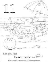Number 11 Seek And Find Pdf Fun Preschool Worksheets Baby Development Numbers Preschool