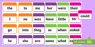 Maybe you would like to learn more about one of these? Colored Phase 2 To 5 Tricky Words Flashcards Colored Phase 2 To 5 Tricky