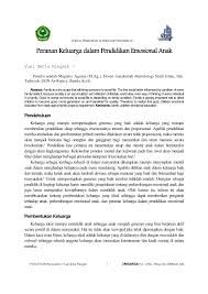 Melalui kajian saintifik dan saranan pakar, semua pihak sedar kesan buruk yang menanti akibat penggunaan gajet dan pendedahan kepada skrin cahaya yang. Pdf Peranan Keluarga Dalam Pendidikan Emosional Anak