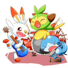 Scorbunny Sobble Grooky Pokemon Sword And Shield 4k 3840x2160 Wallpaper Pokemon Cute Pokemon Wallpaper Pokemon Images