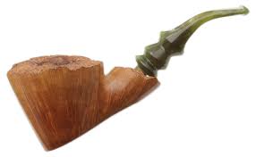 American Estates: Paul Perri Smooth Bent Dublin Tobacco Pipe