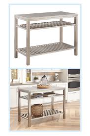 Store utensils, glassware, and other kitchen tools and accessories easily with three storage drawers and adjustable shelves in each cabinet. Pin On Skinny Stainless Steel Island