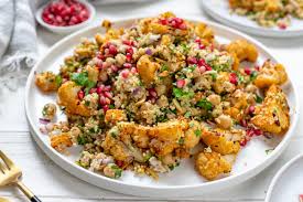 Maybe you would like to learn more about one of these? Cauliflower Salad With Harissa Chickpeas Elle Republic