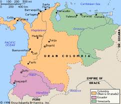 Mapa de colombia con la ubicación de las comunidades indígenas y afrocolombianas. Historia De Colombia Desde El Ano 1810 A 1830 Timeline Timetoast Timelines
