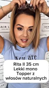 🔥 Chcesz w kilka sekund dodać objętości swoim włosom i odmienić fryzurę? ,  Poznaj Topper Rita II