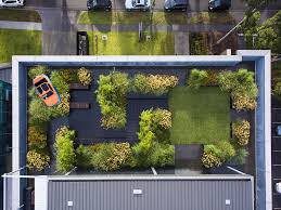 A wide variety of rooftop garden design options are available to you, such as project solution capability, design style, and material. Rooftop Garden In Melbourne Fosters Office Liveability Architecture Design