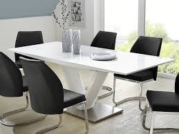 Suchen sie weiß hochglanz ausziehbar esstisch bei den großen preisvergleich portalen gleichzeitig! Saulentisch Vasco 160 220 X90x77 Cm Hochglanz Weiss Esstisch Ausziehbar Expendio