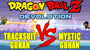 In this chapter, you can fight by playing with or against your friend and you can participate with many characters like goku, vegeta, freeza, gohan and majin buu to your fights. Dragon Ball Devolution 1 2 3
