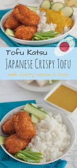 Tofu Katsu Curry Japanisches Tofu Schnitzel Mit Milder Curry Sauce Rezept Rezepte Tofu Japanisches Essen