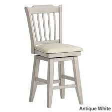 Eleanor Slat Back Counter Height Wood Swivel Chair By Inspire Q Classic Swivel Counter Stools Counter Height Chairs Counter Stools