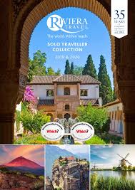 Agents Solo Traveller Collection 2019 2020 By Riviera Travel Issuu