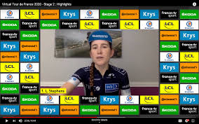 Lauren Stephens Zwift Journey From Beat Downs To Virtual Tour De France Stage Winner Cyclingnews