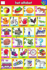 Educatieve Posters Deltas Alfabet Kaarten Alfabet Boek Kleuterschool Alfabet
