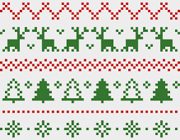 Christmas Fair Isle Craft Design Online