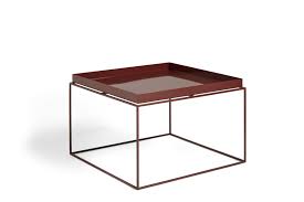 Crafted from powder coated steel. Hay Tray Table Nordic New