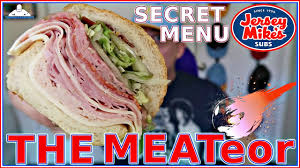 Jersey mike's subs is an american submarine sandwich chain headquartered in manasquan, new jersey. Jersey Mike S The Meateor Sub Review Secret Menu Youtube