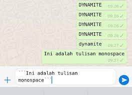 Biasanya gaya tulisan ini dipakai untuk menunjukkan istilah bahasa asing. Cara Membuat Tulisan Unik Di Whatsapp Tanpa Aplikasi