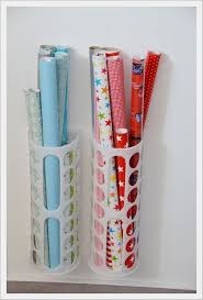 Geschenkpapier Ganz Einfach Aufbewahren Mit Ikea Tutensammler Ikea Hack Craft Room Craft Paper Storage