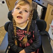 Had a great time at the Halloween party tonight held by Ellie's new respite  centre. Met some more staff, kids and their families. Cameron has decided  that Ellie will have a great