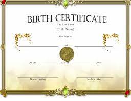 Without the right balance of realism and fakery, preparing your fake birth certificate can be like driving a truck with your eyes shut. 30 Blank Birth Certificate Templates Examples Printabletemplates