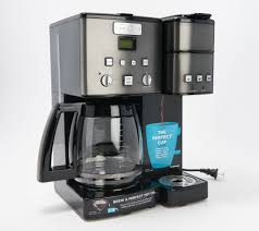 Here's our rundown of the best cuisinart coffee makers you can buy. Cuisinart Coffee Center 12 Cup Coffee Maker Single Serve Brewer Qvc Com