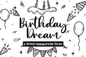 Download free happy birthday png images. 14 Best Happy Birthday Fonts Design Inspiration