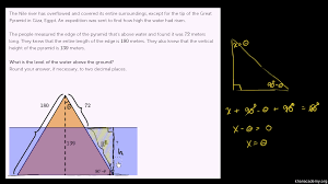 Trigonometric ratios in right triangles khan academy answers. Right Triangles Trigonometry Math Khan Academy