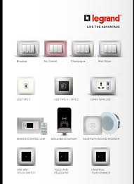 Legrand's adorne collection takes dimmers, switches, outlets and wall plates to a new level of smarts, style and sophistication. Sri Vvr Traders New Model Legrand Switch Facebook