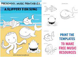 Maybe you would like to learn more about one of these? Slippery Fish Song And Fish Printables The Inspiration Edit