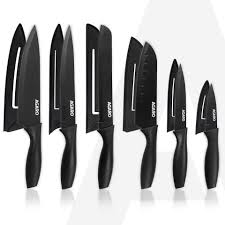 AG Royal Knife Set of 6pcs SS Black