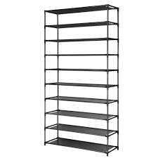 New and used items, cars, real estate, jobs, services you will get everything you need for your new store from racks, mirrors, shelving, stands, clothes racks, shoe holders, slatwall and gridwall hooks and more! 50 Pairs 10 Tier Shoe Rack Metal Shelf Holder Stackable Portable Black Bedloves