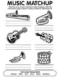 Free, printable coloring pages for adults that are not only fun but extremely relaxing. Musical Match Up Coloring Page Crayola Com