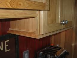 installing molding for under cabinet