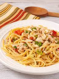 Linguine With Crab Recipe Crab Pasta Recipes Crab Recipes Entree Recipes