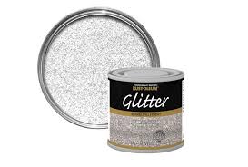 Cream colored décor items make for a beautiful accent pairing with rose. Mums Are Obsessed With This 5 Glitter Paint From B Q And It Comes In Gold Silver And Purple