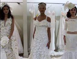 Seriously, we've been wiping our eyes the different styles that are depicted in this series show the traditional fashion sense of bridal a us woman has won a toilet paper wedding dress contest for the second year running with a stunning. Toilet Paper Wedding Dresses Wow Competition Wkrg News 5