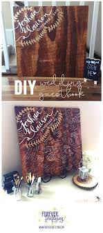 Diy Wedding Guestbook Super Easy Affordable And Fun For Your Guests Diy Wedding Guest Book Wood Guest Book Diy Wedding
