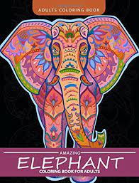 Download Amazon Com Elephant Coloring Book For Adults Henna And Paisley Style Elephant 9781548819668 Coloring Pages For Adults Unicorn Coloring Books