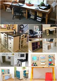 17 Easy To Build Diy Craft Desks You Just Can T Live Without Craft Table Diy Diy Crafts Desk Craft Desk