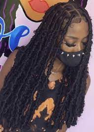 Pin Brincessdior Black Girl Braided Hairstyles Faux Locs Hairstyles Braided Hairstyles