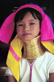 Padaung Longneck girl near Mae Hong Son.