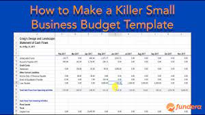 Couples can add up their individual sources of income to come up with the final income amount. Our Killer Small Business Budget Template Will Save You Time And Money 2019 Youtube