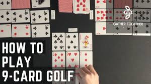 The par line on a golf scorecard will have a list of numbers that will range between 3 and 5, although i have personally played one hole that was a par 6. How To Play 9 Card Golf Youtube