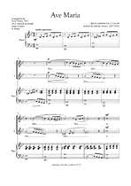 Bach (mourey, colette) ave maria d'arcadelt, s.183/2 (liszt, franz) Ave Maria Vavilov For Two Voices By Giulio Caccini Sheet Music On Joanyakkey Musicaneo Com